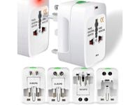 Uniwersalny adapter przejściówka usa uk eu cały świat wtyczka gniazdo