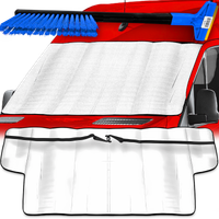 MATA ANTYSZRONOWA NA SZYBĘ DO BUSA 260X100 SZCZOTKO SKROBACZKA MURSKA 585