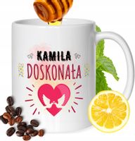 Kubek Dla Kamili Koleżanki Przyjaciółki Prezent Z Nadrukiem Biały 330Ml