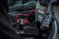 JUMP STARTER PROSTOWNIK ROZRUCH POWERBANK KOMPRESOR ŚWIATŁO LED 5W1 17Ah