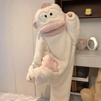 Piżama onesie z motywem potwora, rozmiar L, kolor 8