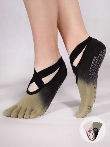 Skarpety stopki pięciopalczaste do jogi ABS cieniowane 2PAK 36-41 YOCLUB na Arena.pl