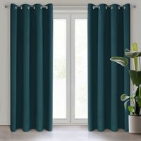 Zasłona na przelotkach LOGAN 135X250 petrol