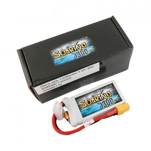 1300mAh 7.4V 30C SOARING Gens Ace - XT60 na Arena.pl