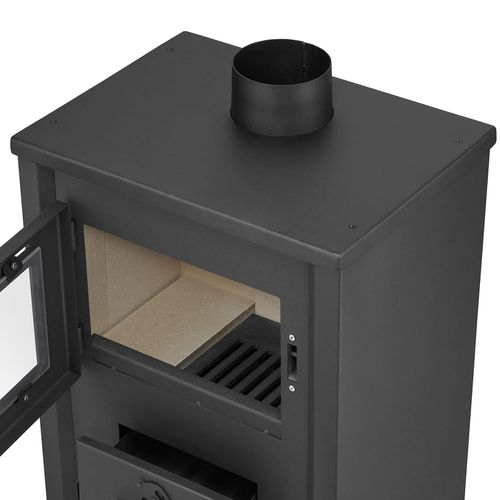 Piec kominek wolnostojący stalowy BLIST B1e 12KW dobra jakośc do 120m2 Ekoprojekt na Arena.pl