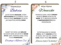 KOLCZYKI SZTYFTY OKRĄGŁE KWIAT NIEZAPOMINAJKI W ŻYWICY DEDYKACJA GRATIS