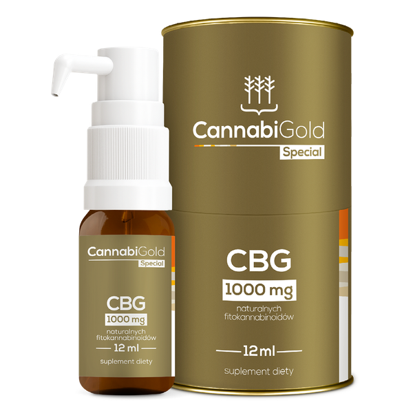 OLEJEK CBG CannabiGold SPECIAL 1000mg zdjęcie 1