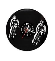 Zegar ścienny z płyty winylowej BIKE 2- 12.9