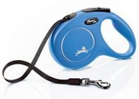 Flexi New Classic Smycz Taśma M 5M Niebieska [Fl-2213]