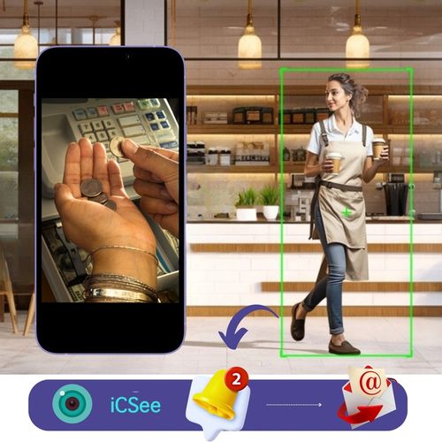 Zewnętrzna Kamera WIFI Obrotowa 8MPx ŚLEDZENIE ~360 stopni UHD NAGRANIA SD na Arena.pl