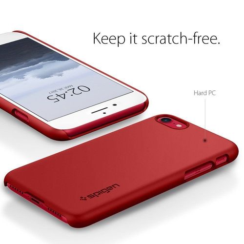 SPIGEN THIN FIT IPHONE 7/8 RED na Arena.pl