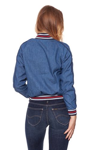 DAMSKA KURTKA PRZEJŚCIOWA WRANGLER BOMBER JACKET RETRO ACTIVE W412FD123 XS na Arena.pl