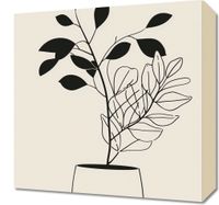 Obraz 40x40cm Prostota Doniczki