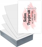 Ulotki A6 5000 szt firmowe SALON FRYZJERSKI DAMSK + PROJEKT GRATIS