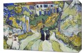 Obraz 60x40cm Stairway at Auvers, Van Gogh Vintage do Salonu