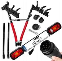 BAGAŻNIK UCHWYT ROWEROWY NA HAK 3 ROWERY + LISTWA