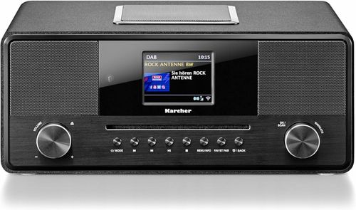 Radio sieciowe DAB+, FM, internetowe Kärcher DAB 9000CDI Czarny + Pilot na Arena.pl