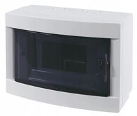 SKRZYNKA ELEKTRYCZNA ROZDZIELNIA NATYNKOWA 1x12 INSTALACYJNA
