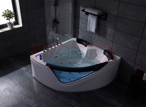 WANNA NAROŻNA Z HYDROMASAŻEM 150x150 MOCNE 2 POMPY GRZAŁKA na Arena.pl