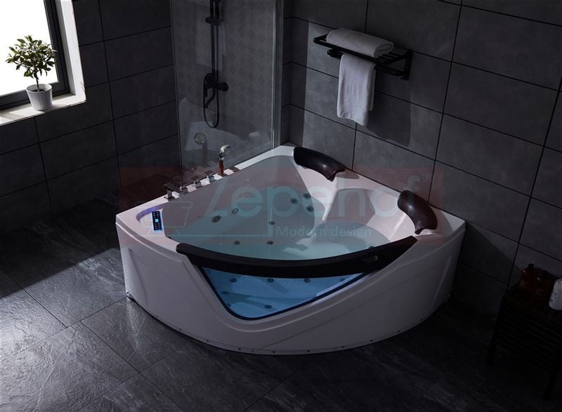 WANNA NAROŻNA Z HYDROMASAŻEM 150x150 MOCNE 2 POMPY GRZAŁKA zdjęcie 17