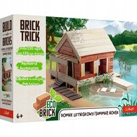 BRICK TRICK DOMEK LETNISKOWY KAMPER KLOCKI CERAMICZNE BUDUJ Z CEGŁY 120 EL