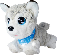 Interaktywny Piesek Husky Szczeniaczek 30 cm Reaguje na komendy Simba