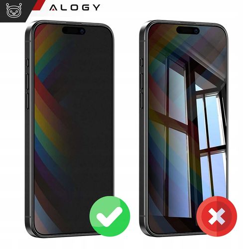 Szkło hartowane Prywatności 9H do iPhone 15 Plus/Pro Max na Arena.pl
