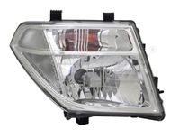 Nissan Navara/Pathifinder 05-10 Reflektor Przedni Lampa Przednia prawa