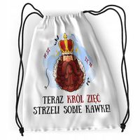 Plecak Dla Zięcia Sportowy Szkolny Worek Torba Z Nadrukiem Ze Zdjęciem