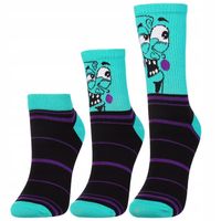 Skarpetki UNISEX Różne Długości Kolorowe Śmieszne ZESTAW 3-PAK 42-45 MORAJ