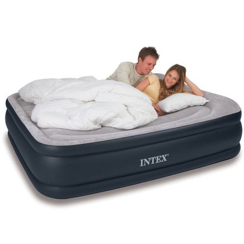 DMUCHANY MATERAC INTEX 203X152CM Z ELEKTRYCZNĄ POMPKĄ DURA-BEAM na Arena.pl