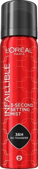 LOreal Paris INFAILLIBLE spray utrwalający makijaż Makeup fixer w 3 sekundy zdjęcie 1