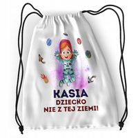 Plecak Sportowy Szkolny Dla Kasi Córki Dziecka Z Nadrukiem Ze Zdjęciem
