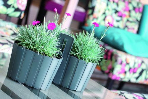 Doniczka na balustradę Boardee Hook DDEZ150 | Biały, Kształt Okrągły, Wymiary 14.4x13 cm, Kolor Biały, Prosperplast na Arena.pl