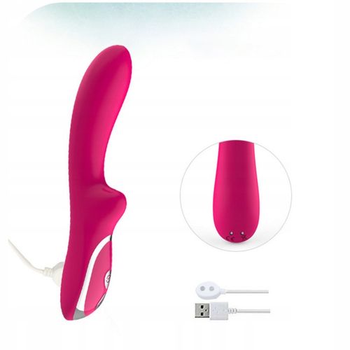 WIBRATOR DAMSKI INTENSYWNYCH ORGAZMÓW 10 FUNKCJI MASAŻER PUNKTU G 2W1 MOCNY na Arena.pl