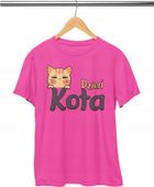 KOSZULKA DZIECIĘCA T-SHIRT - DZIEŃ KOTA KOTY NIETYPOWE DNI - XS 110-116