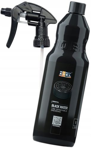 ADBL Black Water 1L Dressing Czernidło Do Opon Gumy Przyciemnia Zabezpiecza na Arena.pl