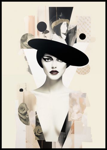 Plakat 64x90cm Portret en Décalage na Arena.pl