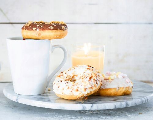 Kubki ceramiczne białe GLASMARK zestaw 6szt kawę latte herbatę 250ml na Arena.pl