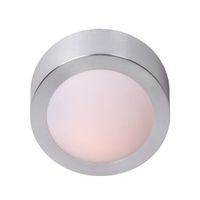 Metalowa lampa sufitowa Fresh 79158/01/12 Lucide do łazienki IP44 srebrna