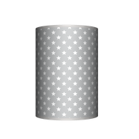 Abażur Tuba - Gwiazdki (szare)