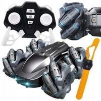 SAMOCHÓD RC ELEKTRYCZNY DLA DZIECI NA PILOTA STEROWANY RĘKĄ 4X4 AUTKO