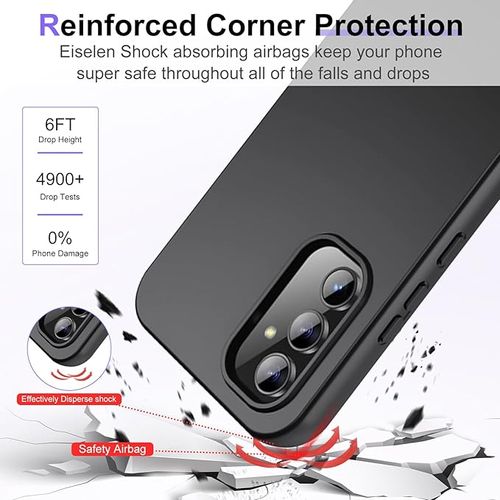 Etui Eiselen do Samsung Galaxy A54 5G Czarne na Arena.pl