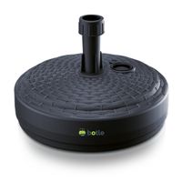 Stojak podstawa pod parasol ogrodowy okrągły maszt flaga Rattan