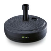 Stojak podstawa pod parasol ogrodowy okrągły maszt flaga Rattan