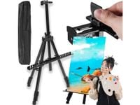 Sztaluga malarska do malowania aluminiowa plenerowa trójnożna + etui 158cm