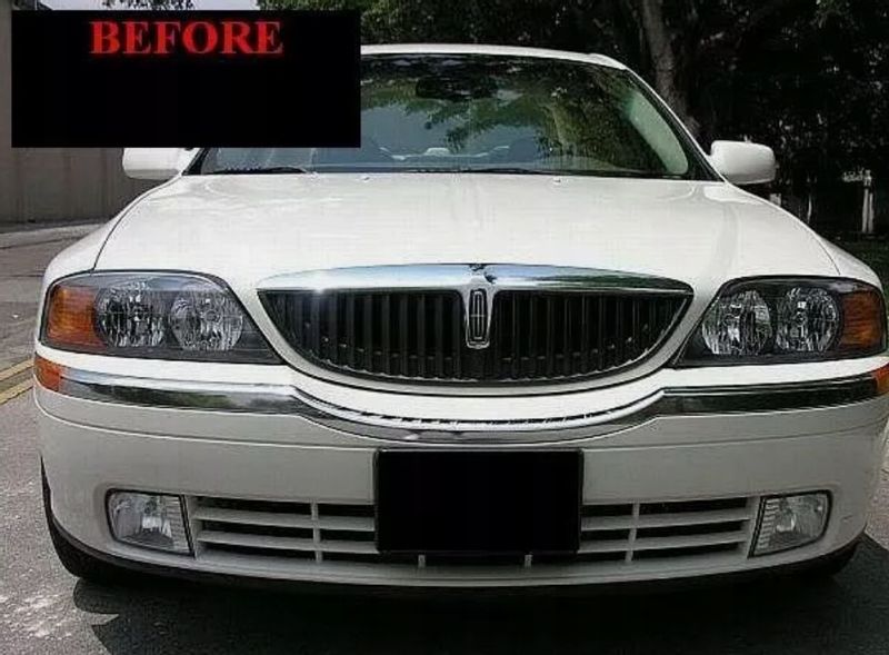 2000-2006 LINCOLN LS- LIstwy chrom grill chromowane zdjęcie 3