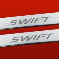 Listwa progowa SUZUKI SWIFT MK4 Stal nierdzewna 304 połysk 2szt