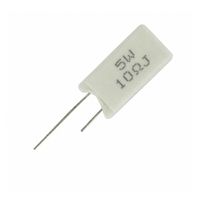 Rezystor 10 Ohm 5W 5% 10R ceramiczny emiterowy pionowy opornik mocy