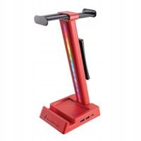 Stojak na słuchawki SureFire Vinson N1 Dual Balance Gaming RGB Red